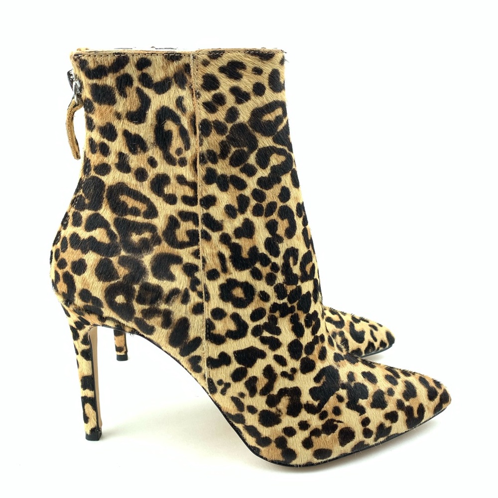 Steve Madden Carey Leopard Pointy Boot - Picture 5 of 8